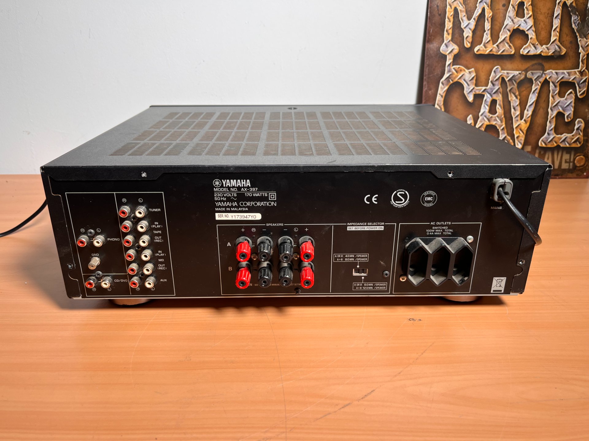 Amplificator Yamaha AX-397 Natural Sound Stereo - Fitech Magazin