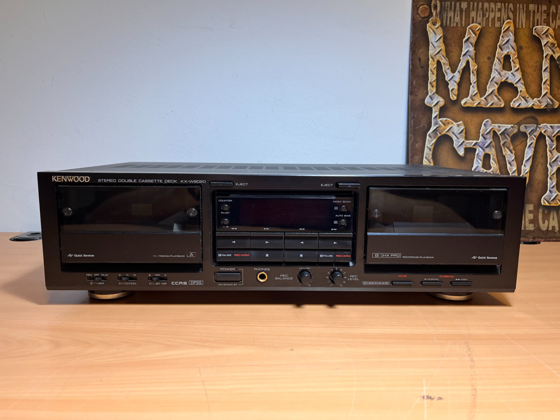 Deck KENWOOD KX-W8020 Stereo Double Cassette - Fitech Magazin